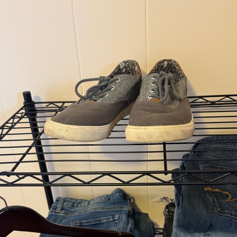 Crevo Gray Casual Men's Shoes